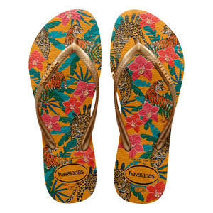 Chinelo Havaianas Slim Tropical Mostarda 37/38