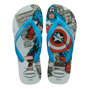 Chinelo Havaianas Top Marvel Classics Turquesa 33/34