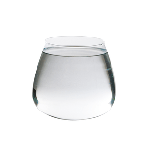 Vaso Decorativo Vitazza Conhaque 14cm x 11cm, Vidro - 71470