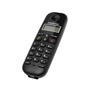 Telefone Intelbras TS3112 sem Fio, Digital, com Ramal Adicional, Preto