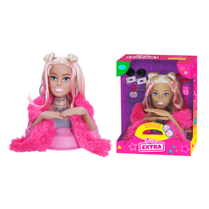 Barbie Styling Head Extra 12 Frases Mattel - 1290