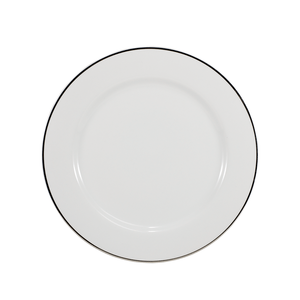 Prato Raso 27cm Schmidt Filete Prata, Porcelana - 292/0012