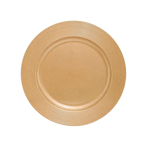 Sousplat Mimo Disco 33cm Dourado - 4504