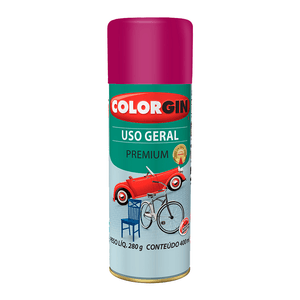 Tinta Spray Colorgin Uso Geral Roxo Dakar 400ml - 56011