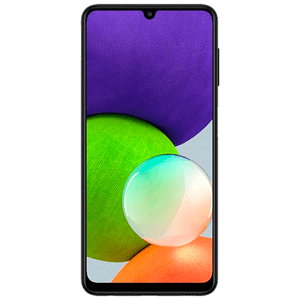 Smartphone Samsung Galaxy A22 128GB Preto com Tela de 6,4" e Câmera Quádrupla de 48MP