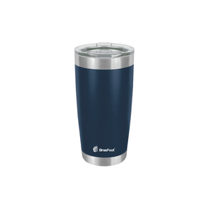 Copo Térmico Stone Brasfoot Azul Escuro 500ml - 10681