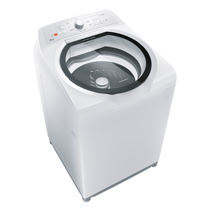 Lavadora de Roupas Brastemp 15Kg, Automática, 7 Programas de Lavagem, Branca - BWH15AB  220V