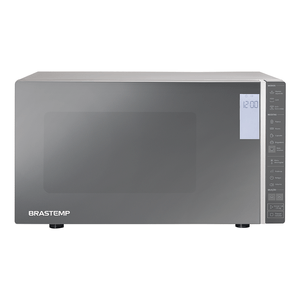 Micro-Ondas Brastemp 32L, com Grill e Painel Integrado, Inox Espelhado - BMG45AR 220V