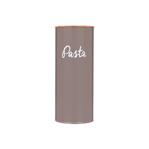 Pote Redondo para Massas Haus Concept Canister 11,20cm x 26,80cm, Warm Gray - 57705/002