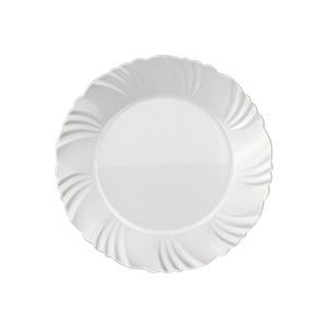 Prato Lanche 19,5cm Duralex Pétala, Vidro, Branco - 5344