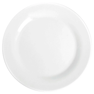 Prato Lanche 19cm Duralex Opaline Menu, Vidro, Branco - 5343