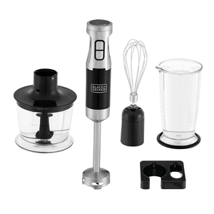 Mixer Black + Decker Fusion Mix 3 em 1, 600W, 2 Velocidades, Preto - MK600 220V