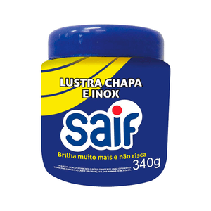 Lustra Chapa e Inox Saif - 340g