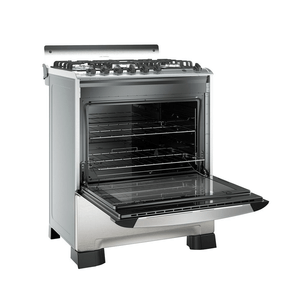 Fogão a Gás Mueller Decorato Gourmet G3 5 Bocas, de Piso, Acendimento Automático, com Tripla Chama, Inox