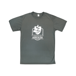 Camiseta Masculino Orgulho de Ser Agricultor, Chumbo - Tamanho G