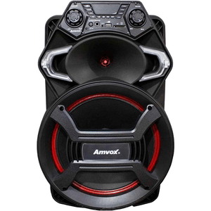 Caixa Amplificada Amvox ACA 550 Strondo II, 550W, com Bluetooth e Rádio FM