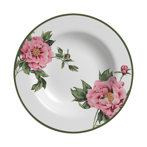 Prato Fundo 24,5cm Alleanza Peony Rose, Cerâmica - 7516-102