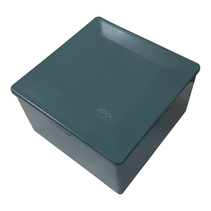 Caixa de Passagem Inpol Deep Box 15cm x 15cm x 9cm Cinza - 4590