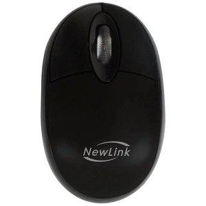 Mini Mouse Usb Óptico Newlink Fit Mo304c Preto