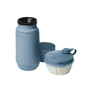 Conjunto Sanremo Garrafa Térmica 250ml e Pote para Leite em Pó, Azul - SR1001/63