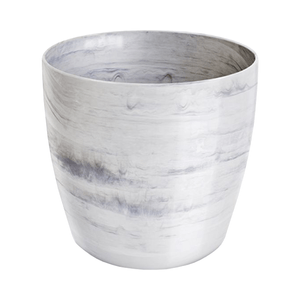 Cachepô Nutriplan Elegance Redondo Nº3,5 Branco Carrara - 6101704/30