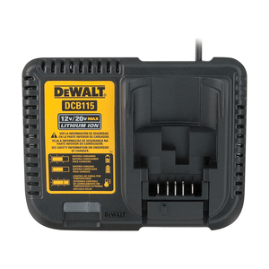 Carregador de Baterias Dewalt 12V/20V Max Íons de Lítio 220V - DCB115-B2