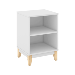 Mesa de Cabeceira Movelbento, Branco - LE6005