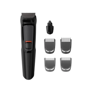 Aparador de Pelos Philips, Multigroom 6 em 1, 4 Pentes, Recarregável - MG3711/15 Bivolt