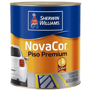 Tinta Acrílica Premium Sherwin-Williams Novacor Piso Marrom 900ml - 38086702