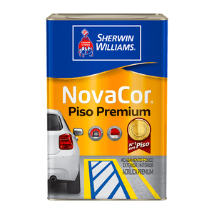 Tinta Acrílica Premium Sherwin-Williams Novacor Piso Vermelho 18L - 38089306