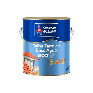 Tinta Acrílica Premium Sherwin-Williams Metalatex Eco Telha Térmica Brilhante Cerâmica Ônix 3,6L - 7285001