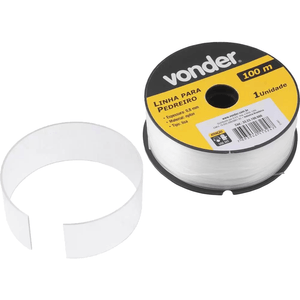 Linha para Pedreiro Lisa Vonder 0,8mm x 100 Metros - 3323100080