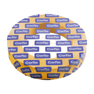 Rolo 200 Metros Cabo Flexível BWF Corfio 750V 1mm Amarelo