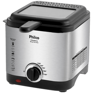 Fritadeira Philco Digital Deep Fry, 1,8L, 900W, Inox - 053802033 220V