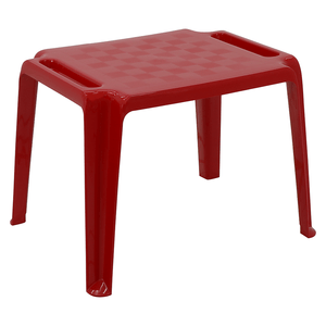 Mesa Plástica Infantil Tramontina Dona Chica 64cm x 50cm Vermelha - 92320/040