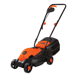 Máquina / Cortador de Grama Elétrico Black + Decker GR1000-B2, 1200W, Diâmetro de Corte de 32cm, com Recolhedor - 220V