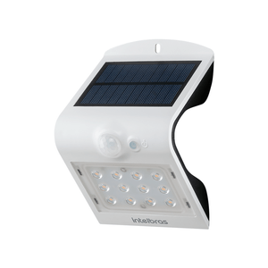 Arandela Solar Integrada Intelbras Asi 220 Luz Amarela - 4842810