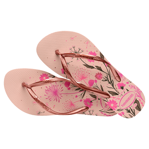 Chinelo Havaianas Slim Organic Rosa Balet / Dourado 35/36