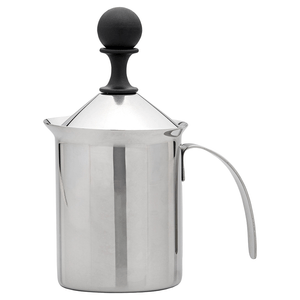 Espumador Manual para Leite Oxford 400ml, em Aço Inox - 117054