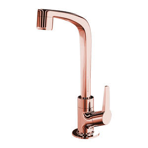 Torneira para Lavatório de Mesa Lorenzetti Flatt Rose Gold - 1195F71