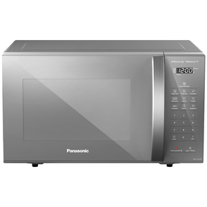 Micro-ondas Panasonic 27L, com Dupla Refeição, Prata - NN-ST55LMRUK 220V