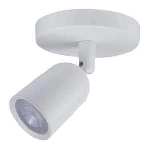 Spot Direcionável Fixo de Teto Cristallux 7W Luz Quente 3000K 490 Lúmens Branco - 204684 Bivolt