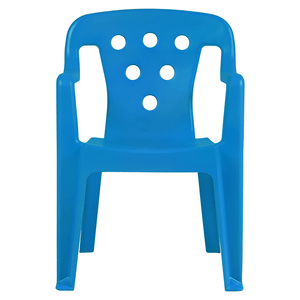 Cadeira Plástica Infantil Mor Kids Azul - 15151552