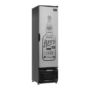 Cervejeira Gelopar 230L, Frost Free, Inox - GCB23EGWTI 220V