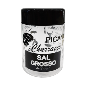 Pote para Sal Grosso Artvitrum 600ml Preto - 31SG/2