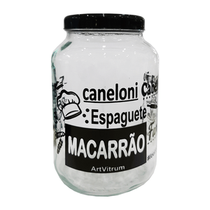 Potão para Macarrão Artvitrum 3L Preto - 11M/1