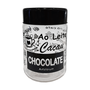 Pote para Chocolate Artvitrum 600ml Preto - 31CH/1