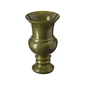 Vaso Decorativo Vitazza Itália 45cm x 25cm, Verde, Vidro - 71790B