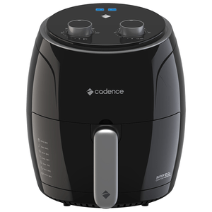 Fritadeira sem Óleo Cadence Super Cook Fryer, 3,8L, 1300W, Preta - FRT410 220V