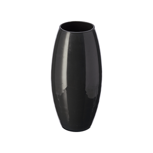 Vaso Decorativo Vitazza Romeu 50cm x 23cm, Preto, Vidro - 71860B